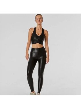 High-Waist Noli yoga liquid leggings gloss small